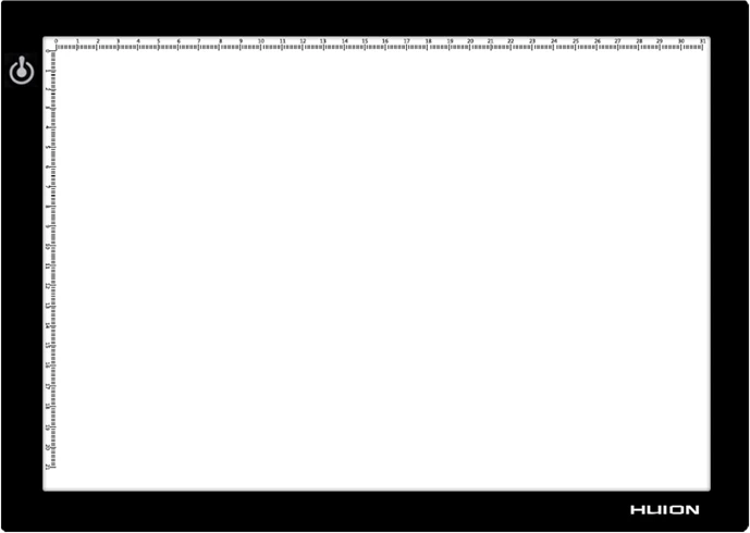 Tabelë ndriçuese për vizatim Huion L4S, LED, A4, USB, e zezë