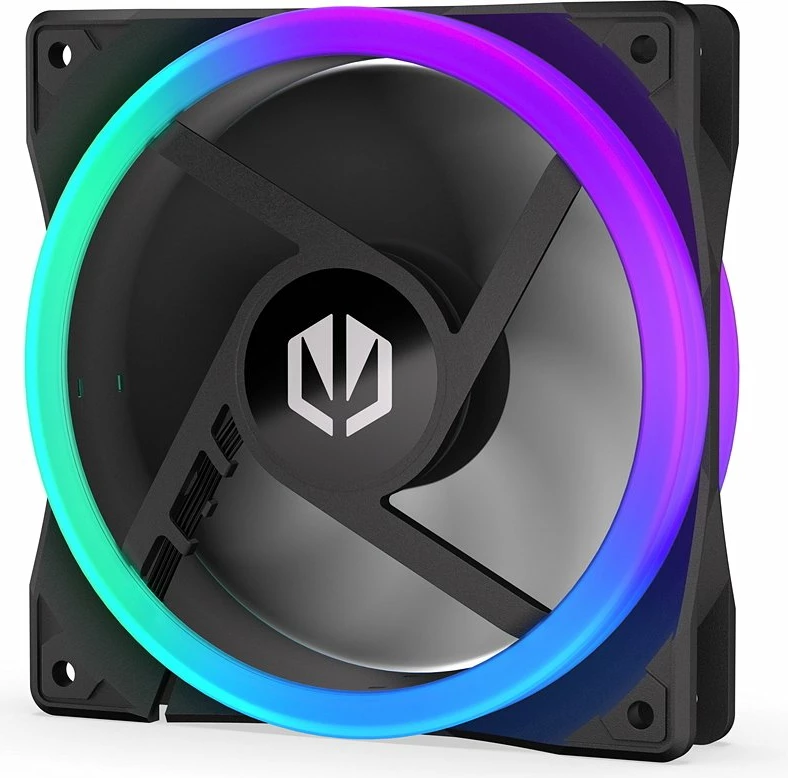 Ventilator PC Endorfy Corona 120 EY4A013, 120mm, ARGB, PWM 4-pin, 200-1600 RPM, i zi, 1 copë