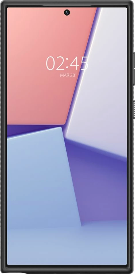 Mbështjellës Spigen Liquid Air për Samsung Galaxy S23 Ultra, Mat i zi