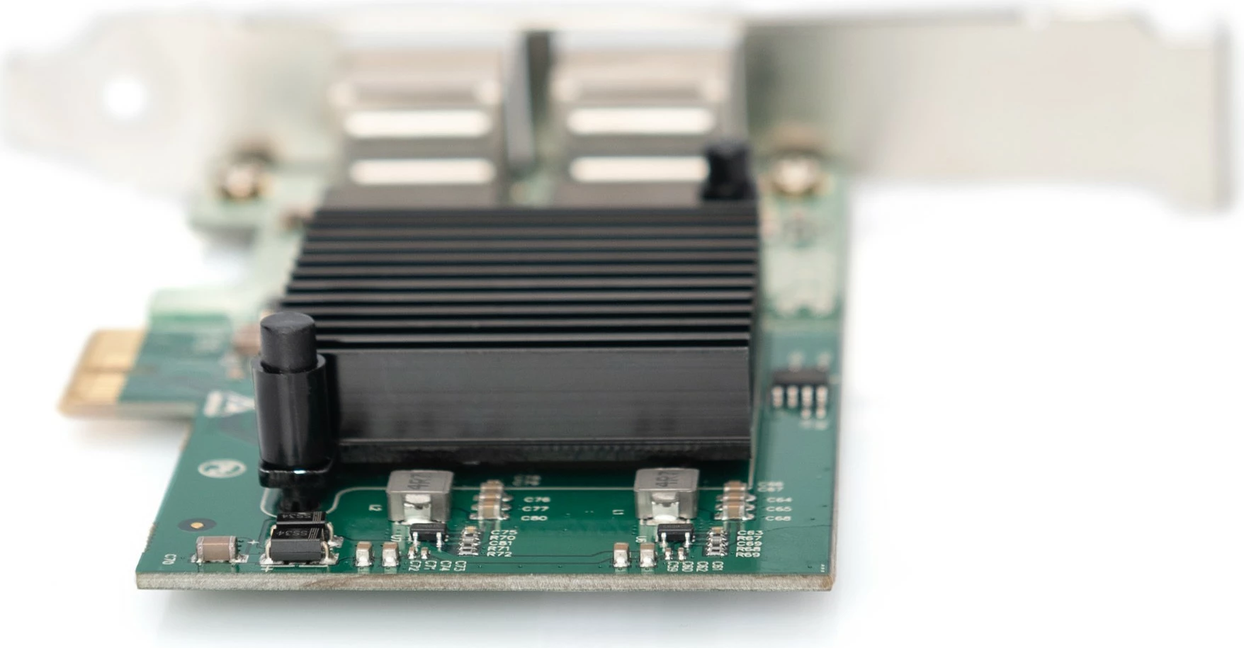 Kartë rrjeti PCI Express Digitus, 2-port, 1000 Mbit/s