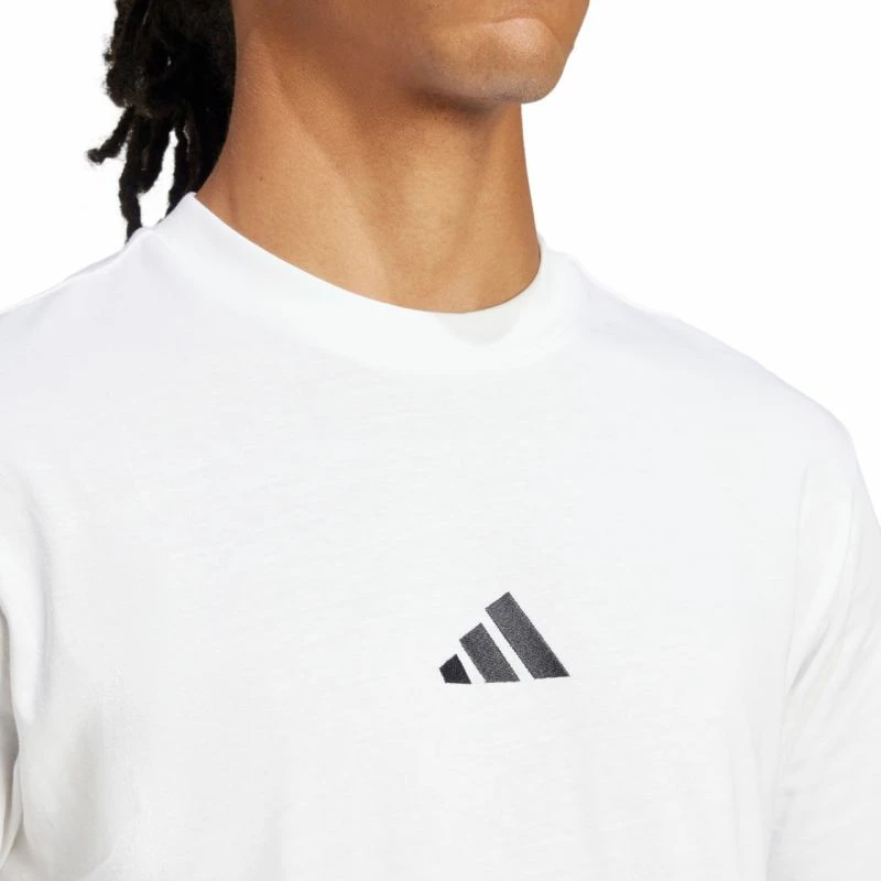 Maicë për meshkuj adidas, e bardhë