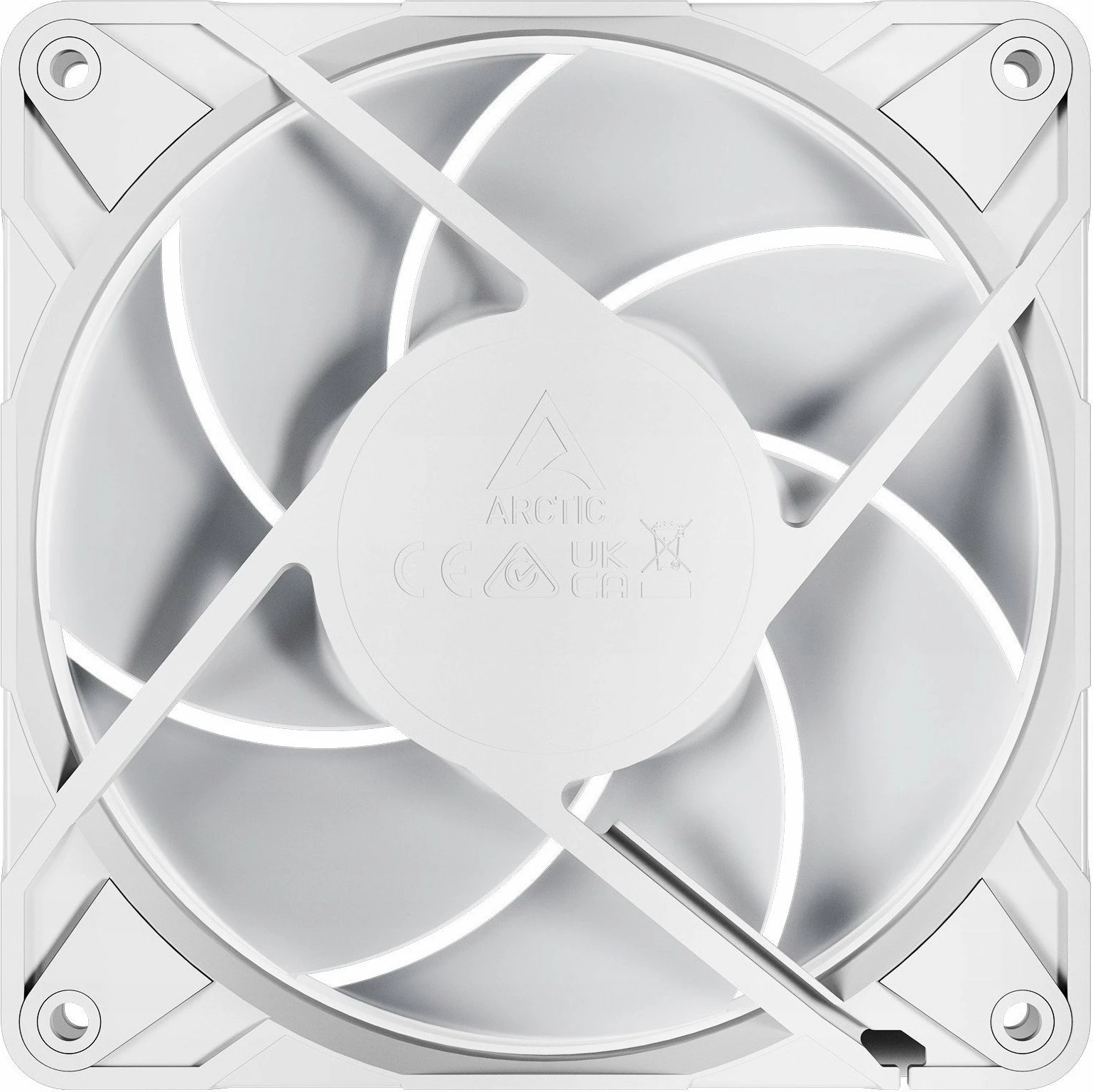 Ventilator PC Arctic P12 Pro A-RGB ACFAN00311A 120mm PWM, i bardhë, 1 copë