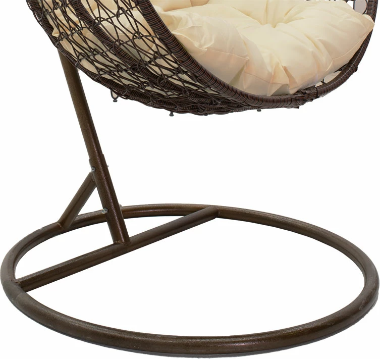 Karrige varëse për kopsht, ngjyrë kafe-bezhë, Zafer, 106x103x200 cm