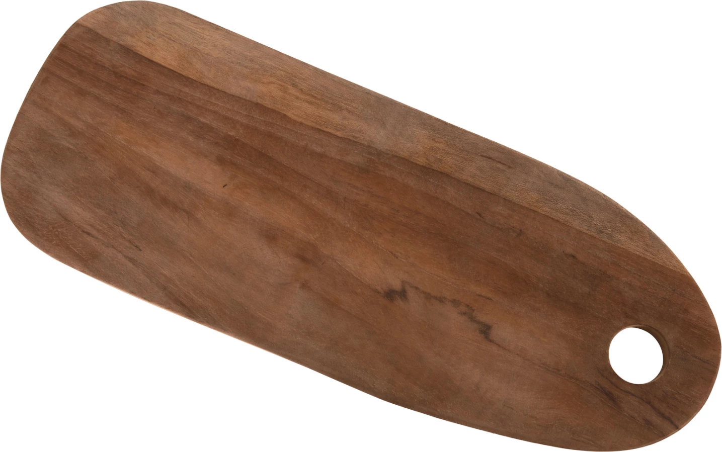 Dërrasë prerëse oblong, dru tik, ngjyrë natyrale, FH4286, 15x39x2H cm