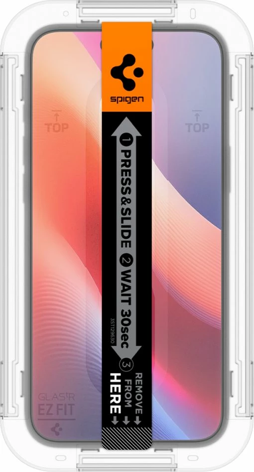 Mbështjellës xhami Spigen Glas.tR EZ Fit për iPhone 15/16, transparent, 1 copë