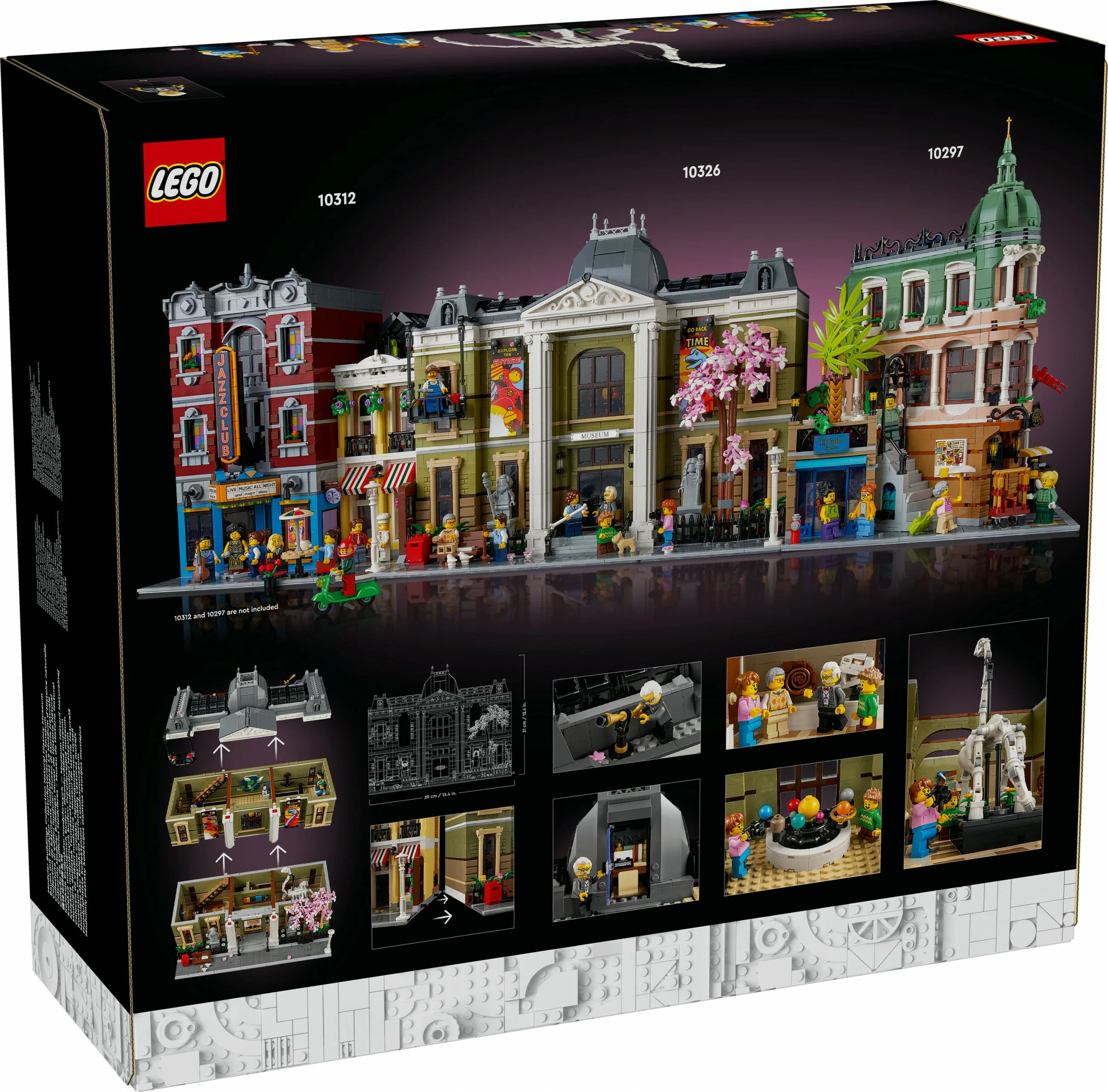 Set ndërtimi LEGO Natural History Museum, 4014 pjesë, për të rritur, plastikë, shumëngjyrësh