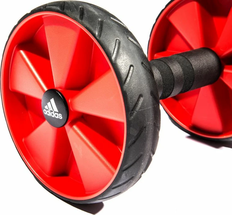 Rrotat e fitnesit për forcimin e trupit adidas ADAC-11604, 2 copë, të zeza dhe të kuqe