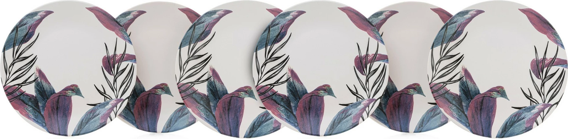 Set pjatash shërbimi (6 copë), Hermia Concept, ST040106F022AJ47301MAS3T00