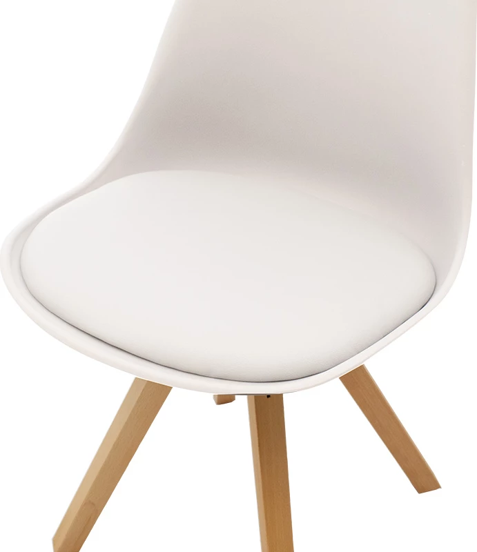 Karrige Caron PP e bardhë-këmbë natyrale