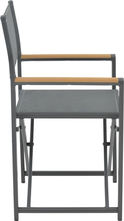 Karrige regjisori Mabu, ngjyrë e errët gri, alumin, 56x48x86cm