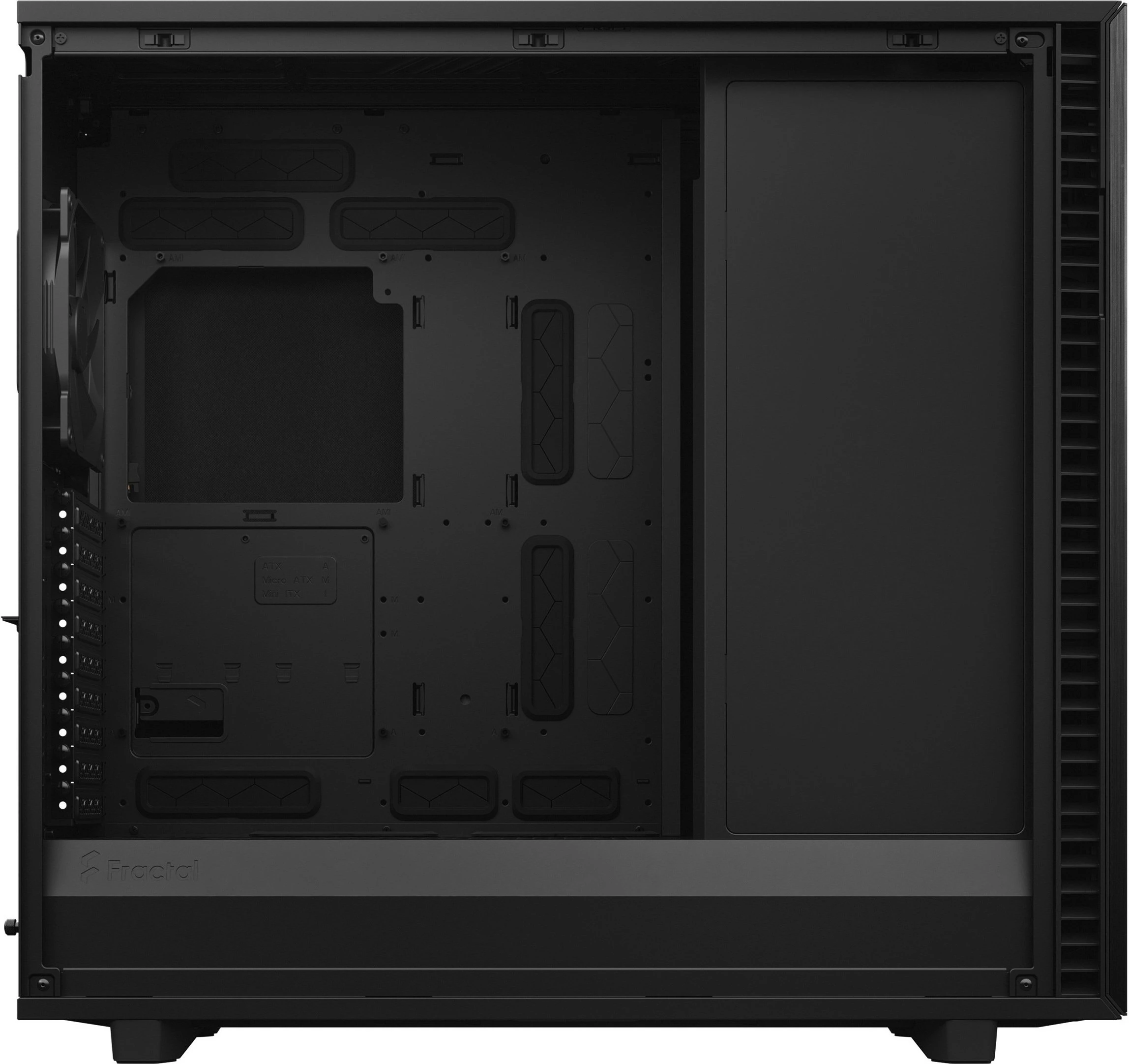 Kasë Fractal Design Define 7 XL, Midi Tower, PC, ATX, EATX, micro ATX, Mini-ITX, SSI CEB, SSI EEB, e zezë