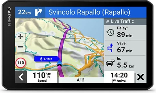 GPS Garmin Drivecam 76, 32GB, 7 inch, e zezë