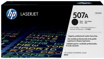 Toner HP 507A CE400A rendiment deri 5,500 faqe, i zi