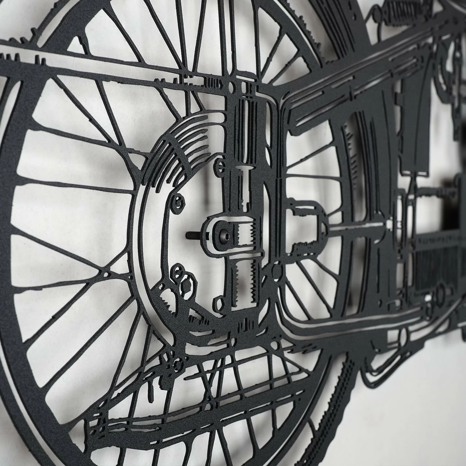 Aksesor dekorativ metalik për mur, Wallity, Cafe Racer, APT222LS