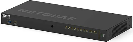 Switch NETGEAR M4250 12-P AV Line POE+, 10 porte Gigabit, rackmount, i zi