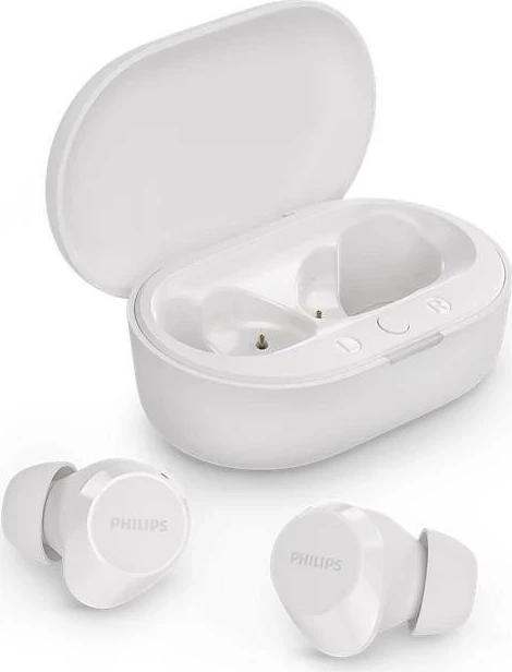 Kufje Philips TAT1209, True Wireless, Bluetooth 5.3, të bardha