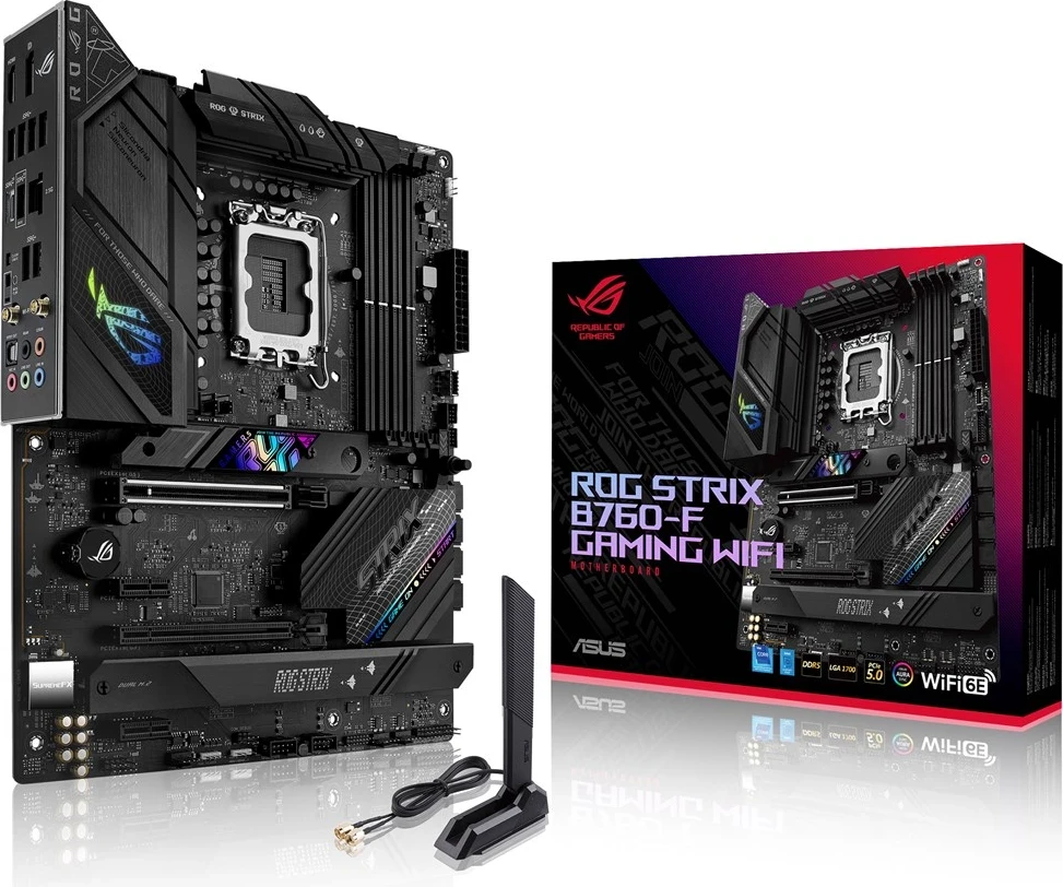 Pllakë amë ASUS ROG STRIX B760-F GAMING WIFI, Intel B760