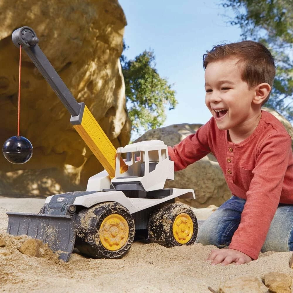 Lodër buldozer Little Tikes Dirt Diggers me top shkatërrues, plastikë, shumëngjyrëshe