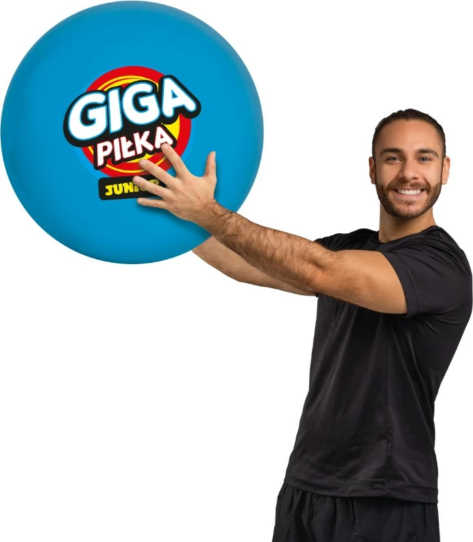 Top plastik Epee Gigapiłka Junior, 1.4m, Blu, me pompë