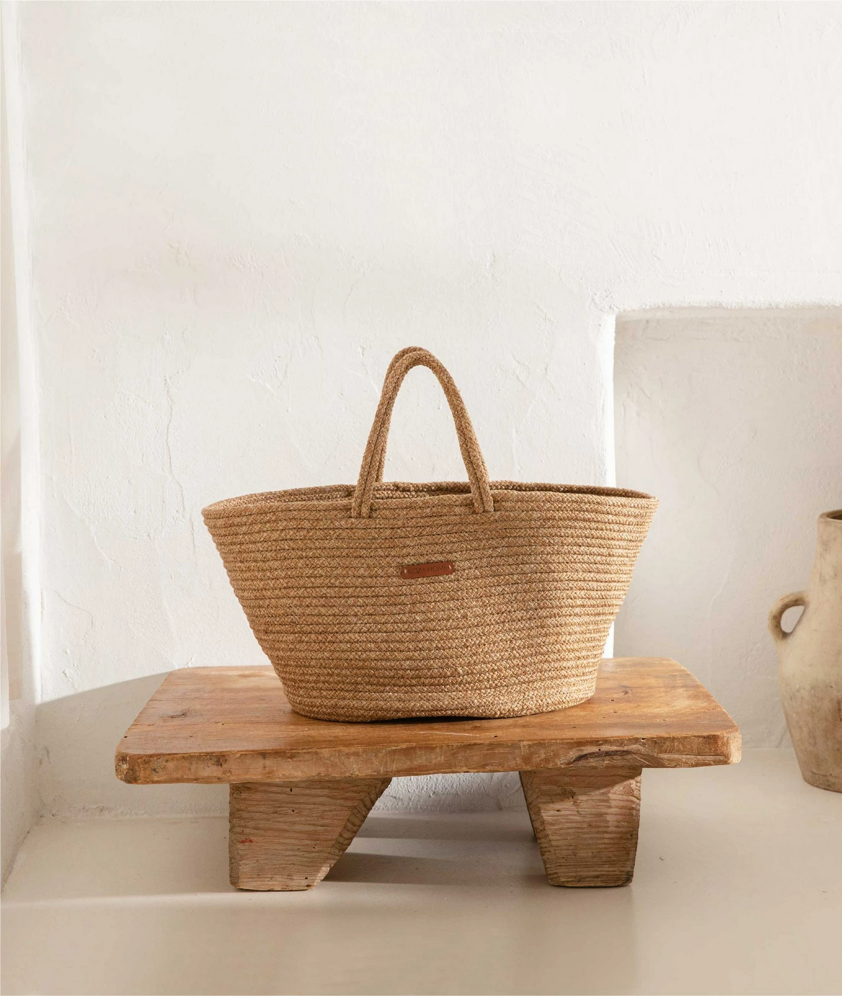 Çantë dekorative, ngjyrë natyrale, Evila Originals, 9060118