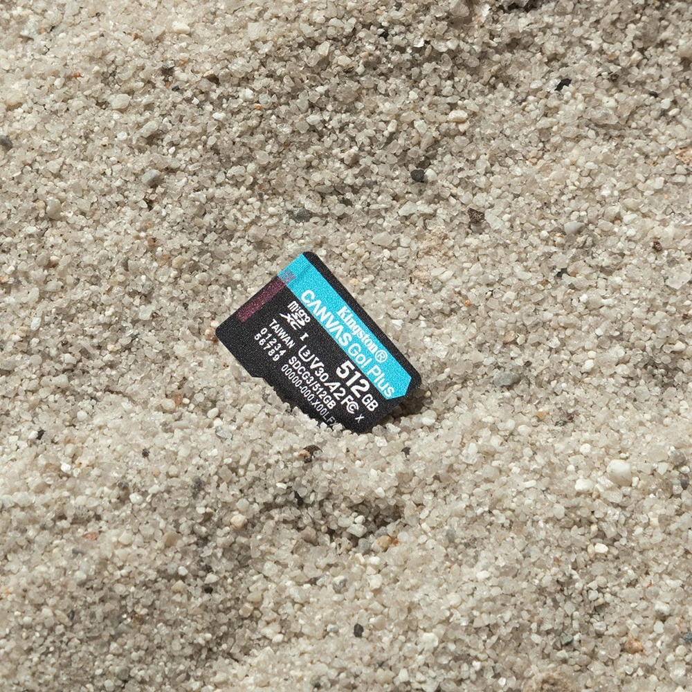 Kartelë microSD Kingston Canvas Go Plus 512GB me adapter, Class 10, UHS-I, e zezë