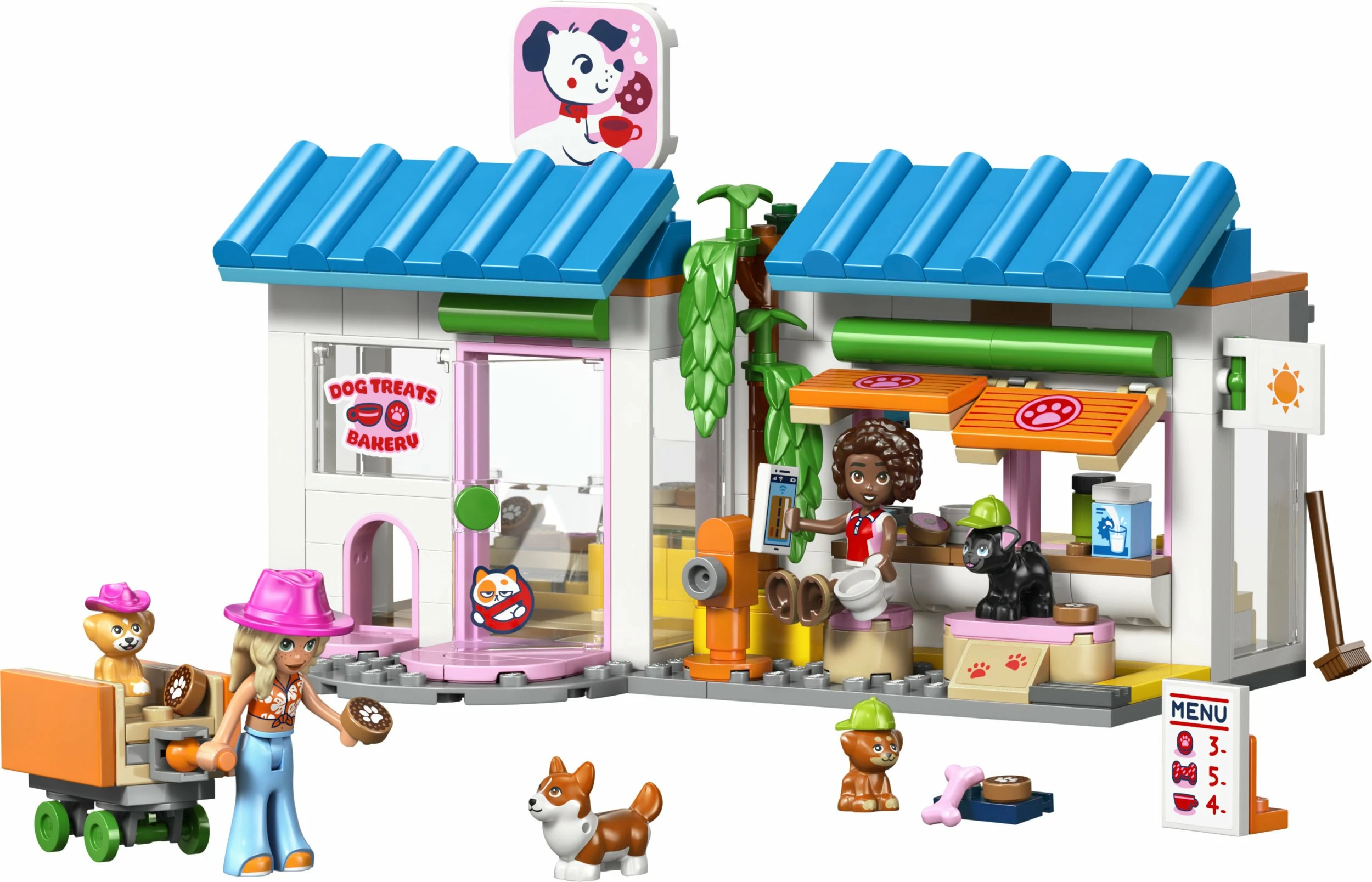 Set LEGO Friends Bakery with Dog Treats 42677, 278 copë