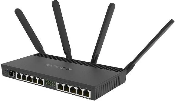 Router MikroTik RB4011iGS+5HacQ2HnD-IN, Wi-Fi 5, Gigabit Ethernet, i zi