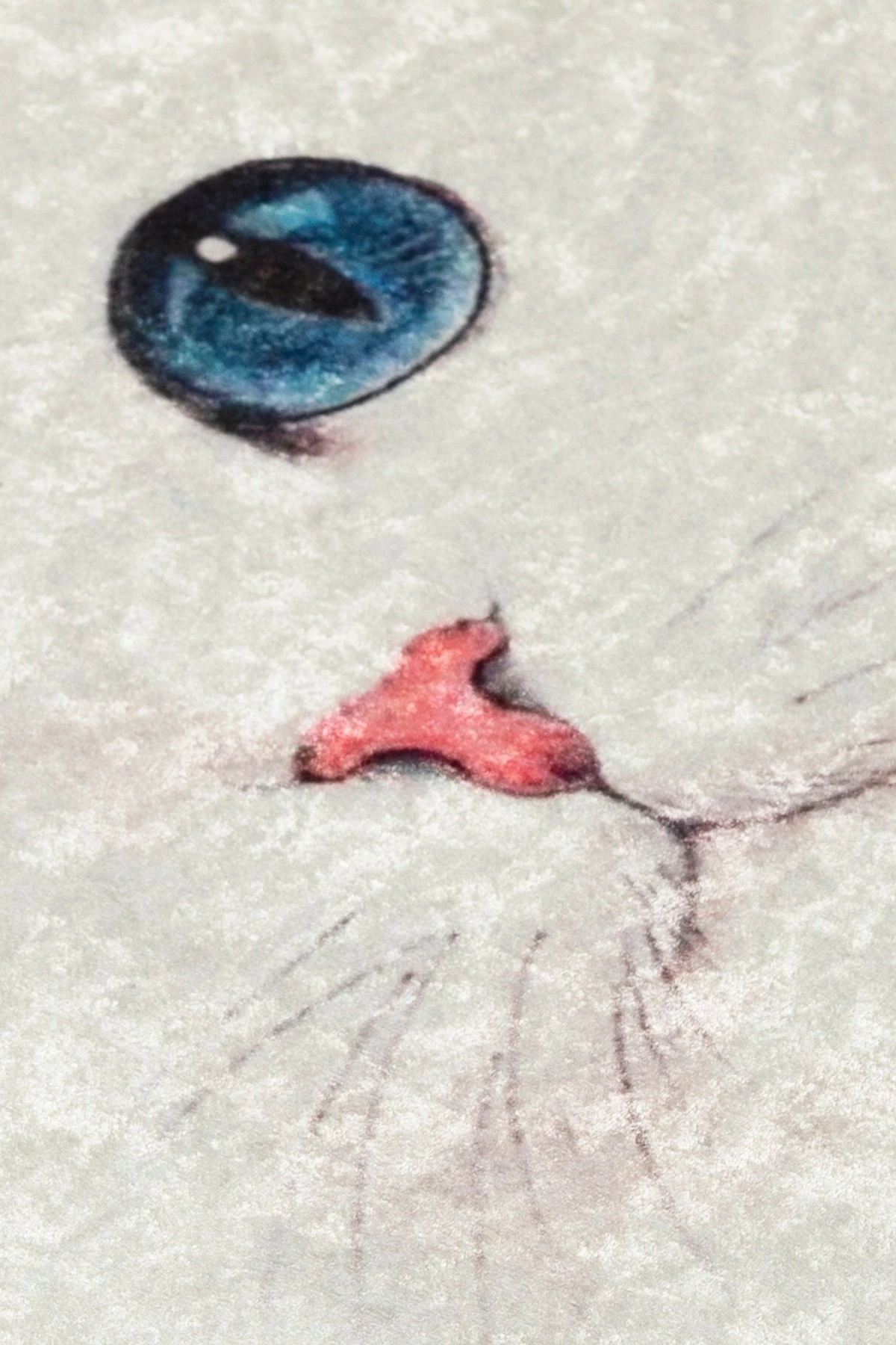 Tapet për banjo Mijölnir, sy blu, 40x60cm