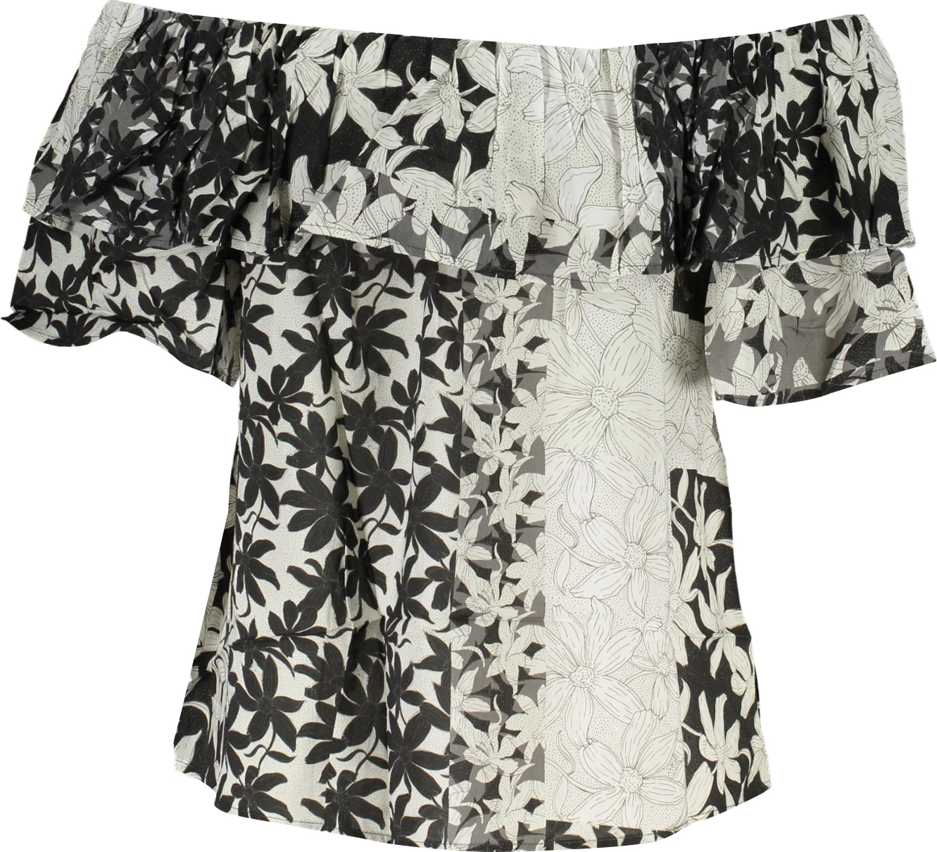 Maicë për femra DESIGUAL, e bardhë