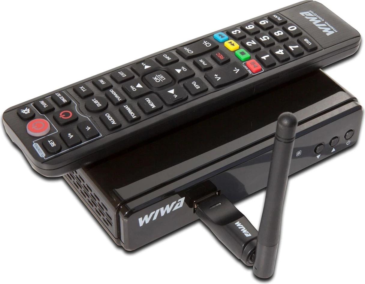Marrës tokësor Wiwa Tuner DVB-T/T2 H.265, i zi