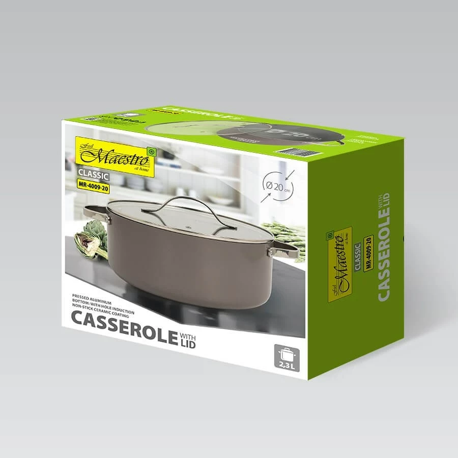 Tenxhere Maestro MR-4009, 20 cm, 2.3 l, Gri