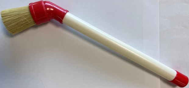 Furçë vulkanizuese e madhe Trayal, kuqe/bardhë