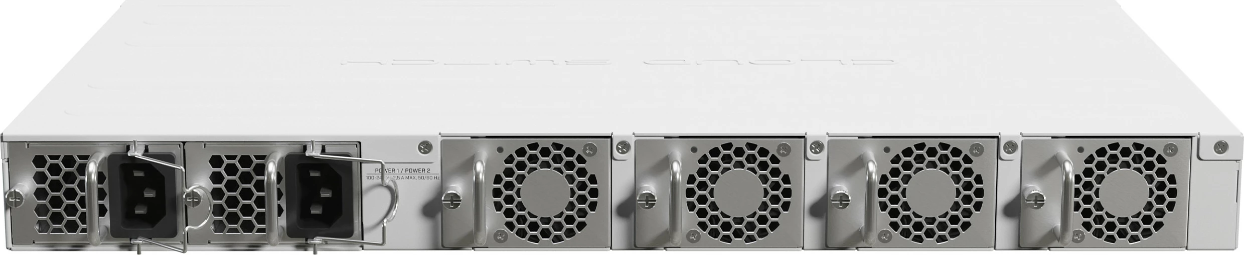 Switch MikroTik CRS518-16XS-2XQ-RM, 16x SFP28, 2x QSFP28, Managed, Rackmount, i bardhë