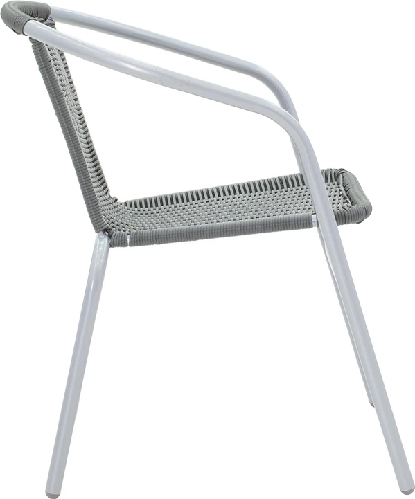 Karrige Obbi metal-pe ngjyrë gri