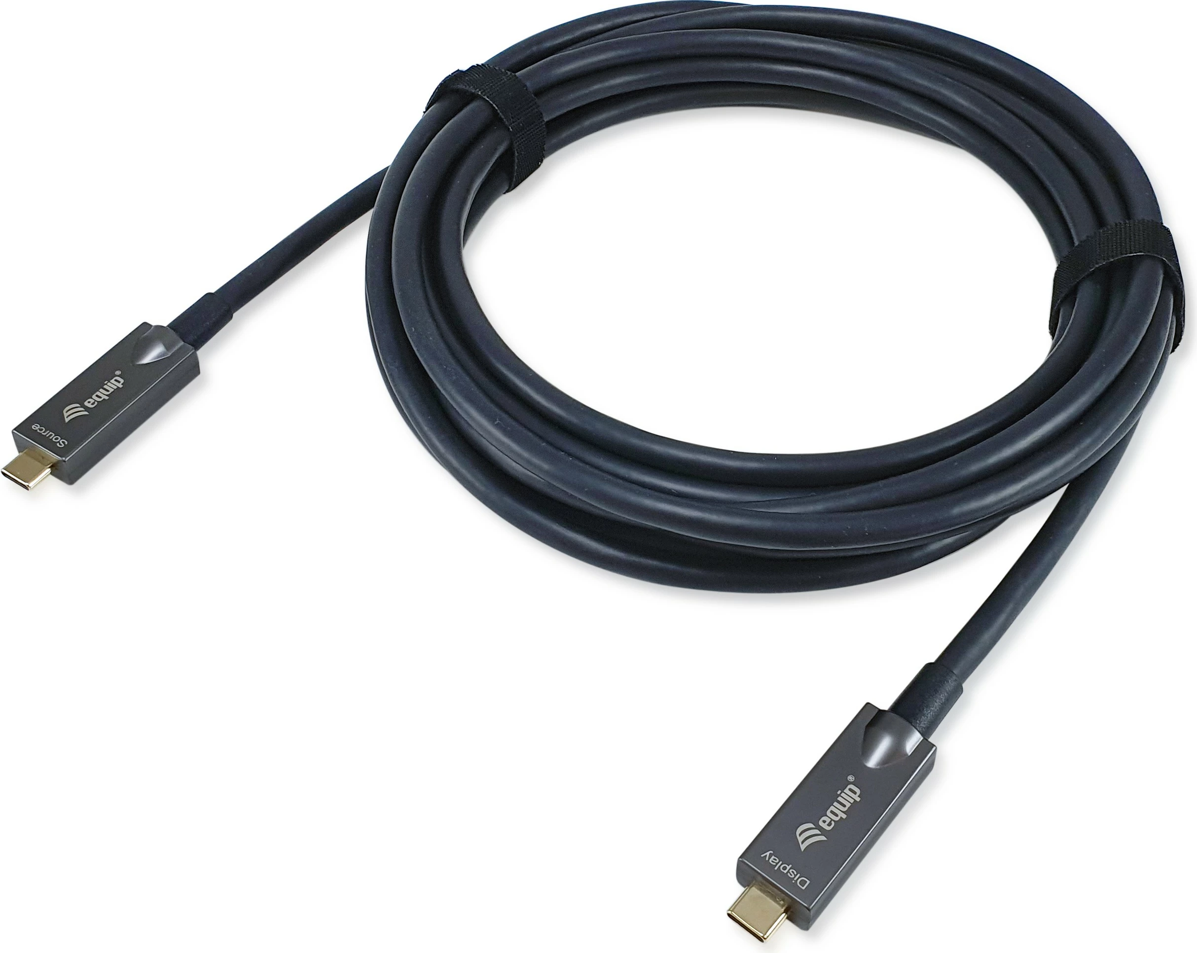 Kabëll USB C në USB C Equip 119461, 5m, 4K/60Hz, 10Gbps, PD 60W, i zi