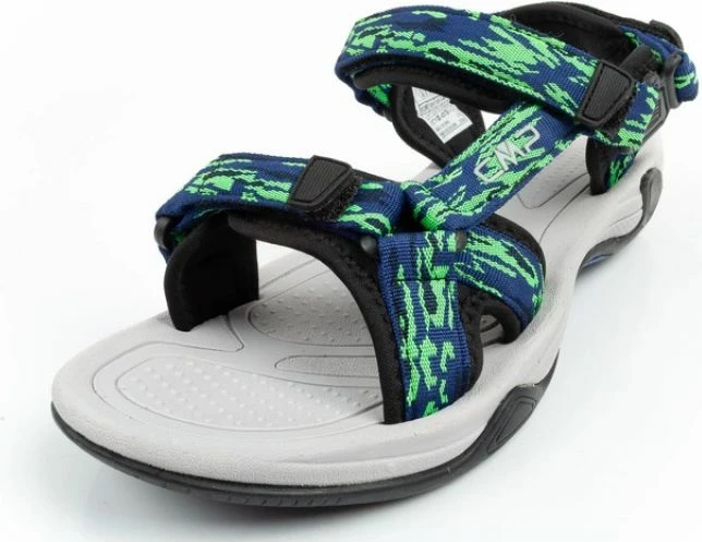 Sandale për fëmijë CMP, navy blue/green