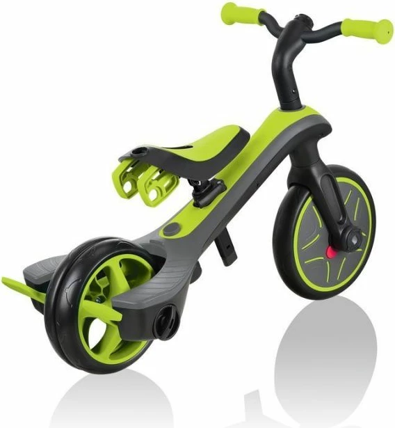 Biçikletë për fëmijë Globber Explorer Trike 4in1, e zezë dhe e verdhë