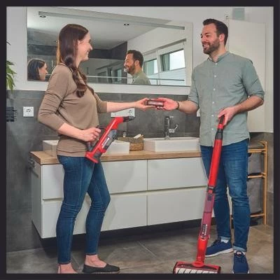 Pastrues dysheme pa kabllo Einhell CLEANEXXO, Power X-Change, 400ml, i kuq