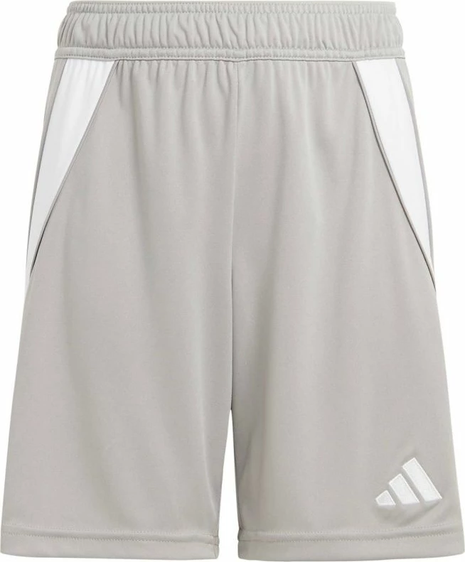Shorce për fëmijë adidas Tiro 24, të bardha dhe gri
