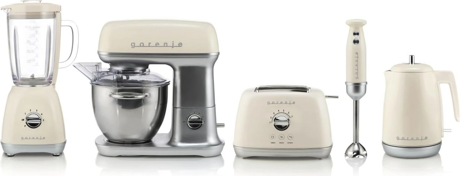 Ibrik elektrik Gorenje K15RL, 1.7 L, 2200 W, Bardhë