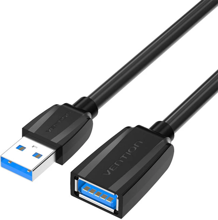 Kabllo zgjatues USB 3.0 Vention VAS-A45-B300, 3m, Zi