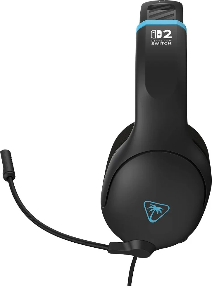 Kufje Turtle Beach Airlite Fit Wired, 3.5mm, over-ear, me mikrofon flip-up mute, për Nintendo Switch, Charcoal-Black