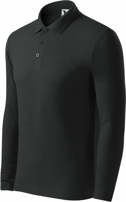 Maicë polo me mëngë të gjata për meshkuj Malfini, gri