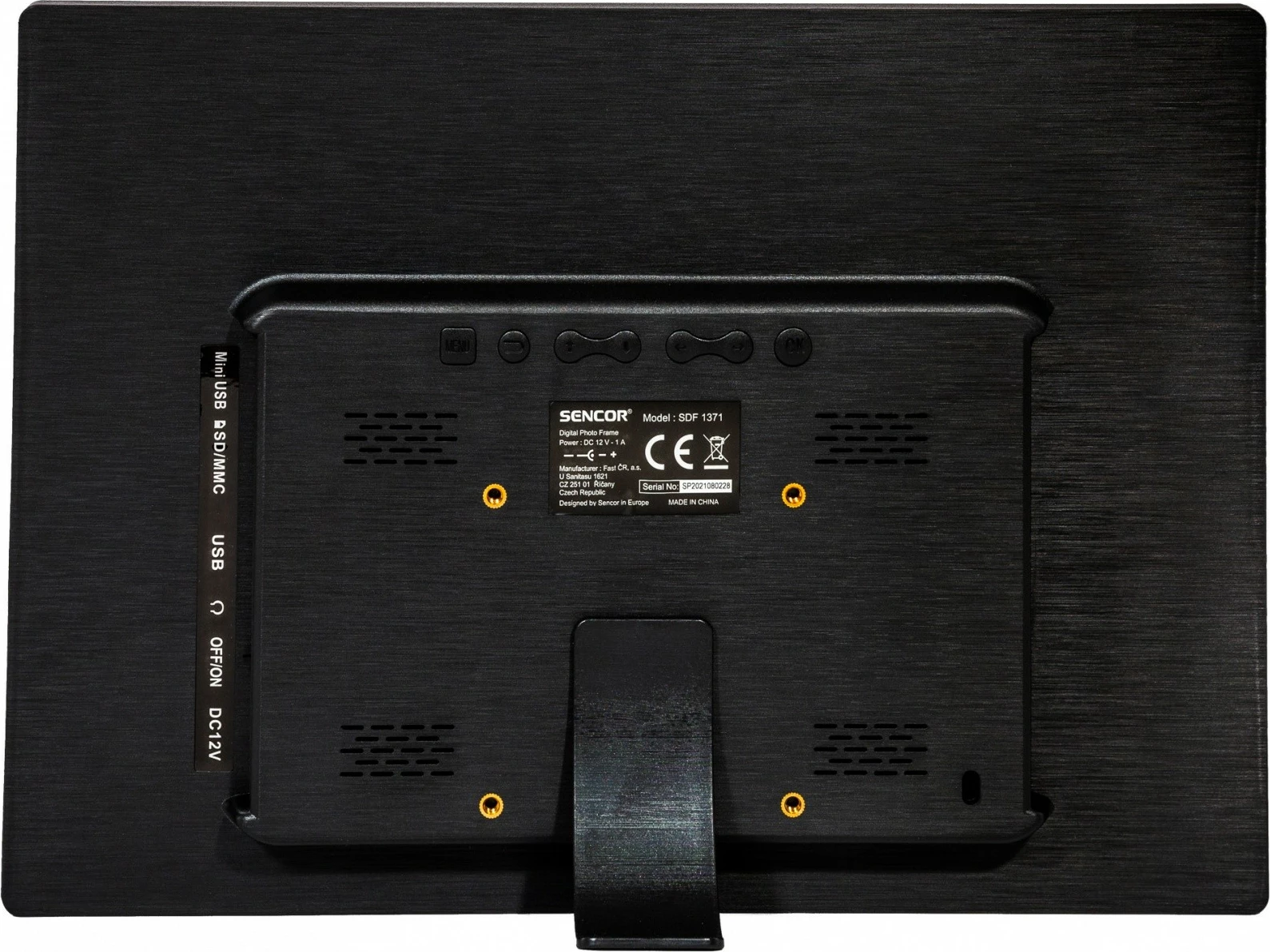 Kornizë digjitale Sencor SDF 1371BK, 13.3 inç, e zezë
