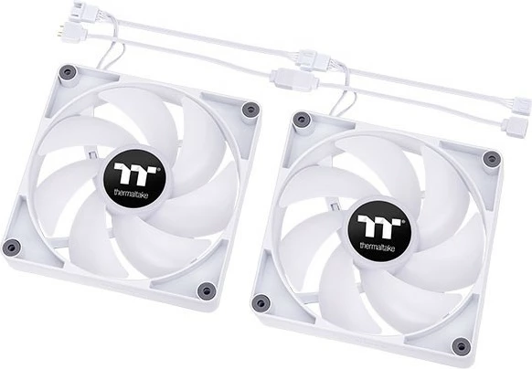 Ventilator PC Thermaltake TT CT120 ARGB, 500-2000 RPM, i bardhë