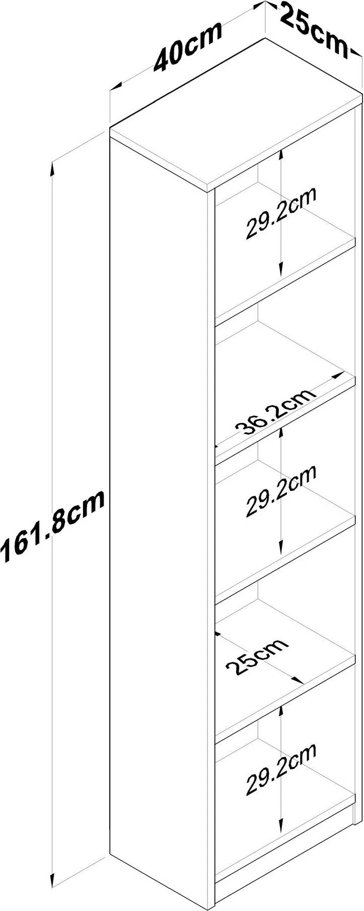 Raft librash Hanah Home, anthracite, HC111 - 2638