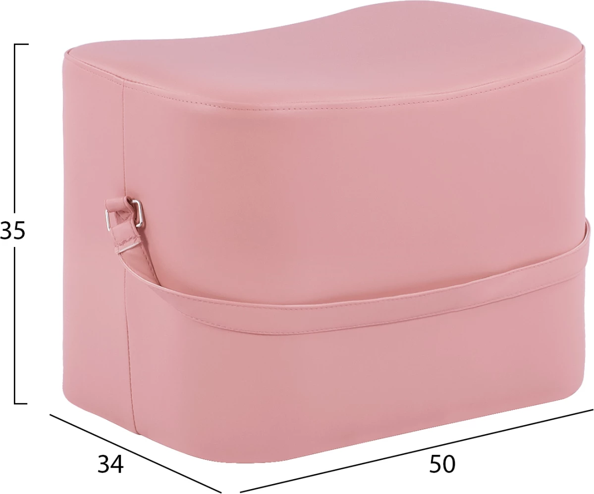 Karrige për bar Beate me PU, ngjyrë molle të kalbur, FH8630.02, 50x34x35 cm