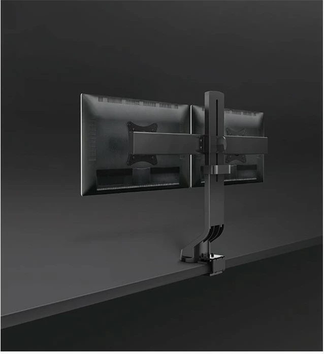 Mbajtës tavoline për dy monitorë Neomounts FPMA-D860DBLACK, i zi