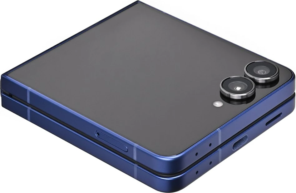 Celular Samsung Galaxy Z Flip 7, 6.9", 12 GB RAM, 256 GB, Blu