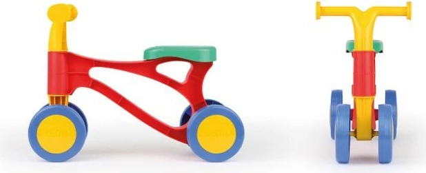 Biçikletë ride-on plastike Lena 07165, shumëngjyrëshe për fëmijë